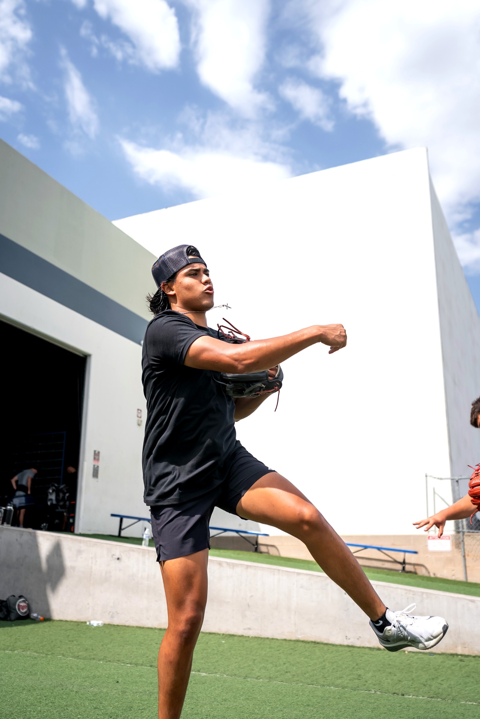 An athlete at Futures Training Center.